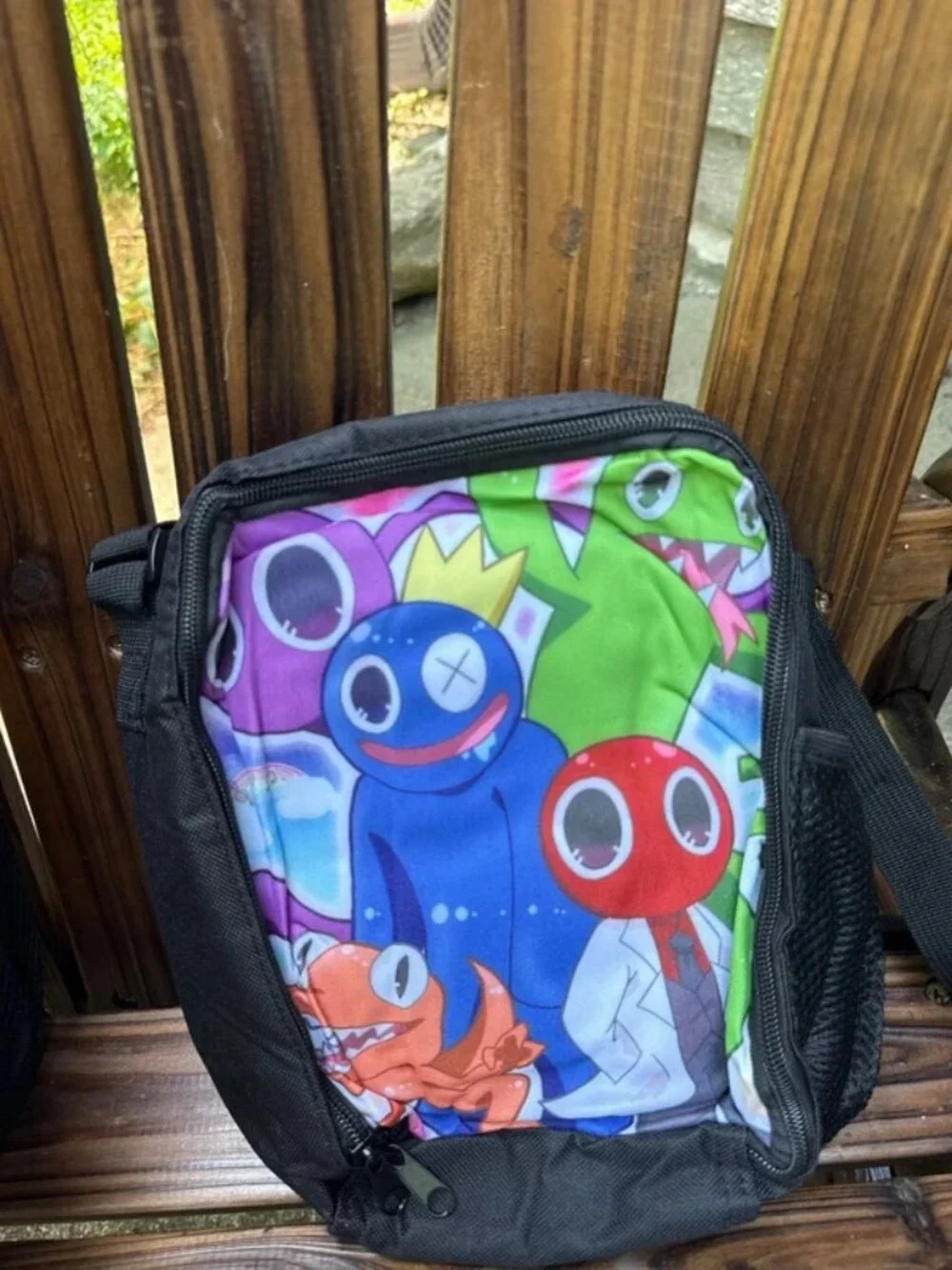 Rainbow Friends Animated Kids 3-Piece Backpack